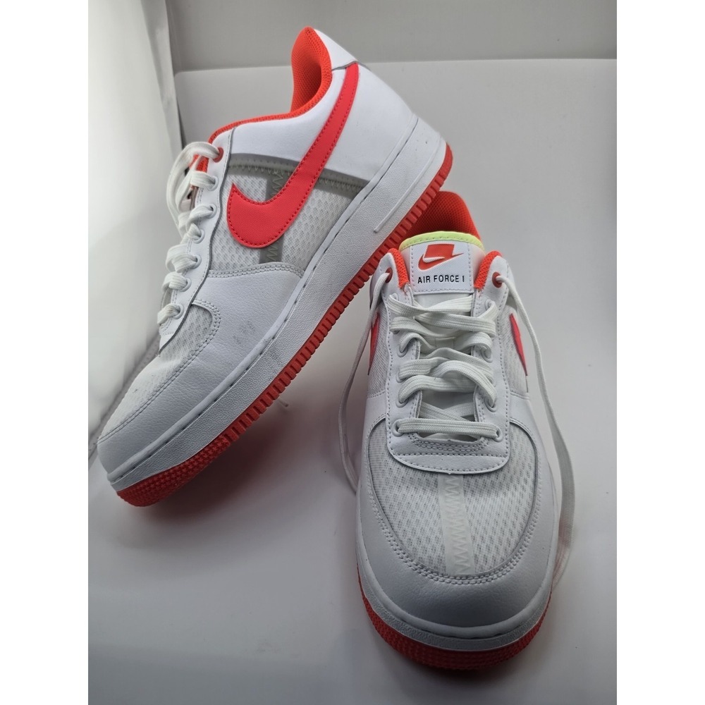 Nike Air Force 1 Low Transparent White Crimson CI0060-102 2019